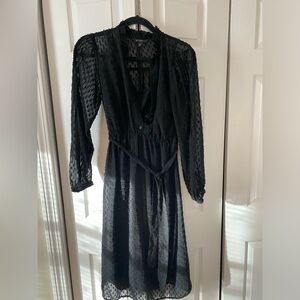 Black long sleeve  Banana Republic dress